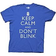Doctor Who Keep Calm and Don't Blink T-Shirt